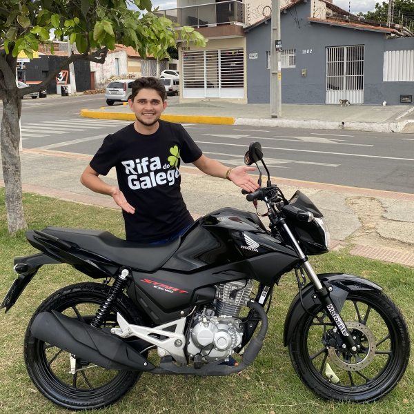 HONDA STAR 160 2025 + COTAS PREMIADAS COM IPHONE 13 + R$ 3000 DE PRÊMIOS EM PIX